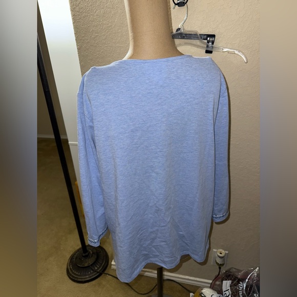 Women’s Alfred Dunner 3/4 Sleeve Blouse Size Small - Picture 3 of 4